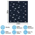 thumbnail image 2 of Stamped Star Dishwasher Magnet Cover Decorative Sticker for Home Cabinet Kitchen 23" x26", 2 of 5