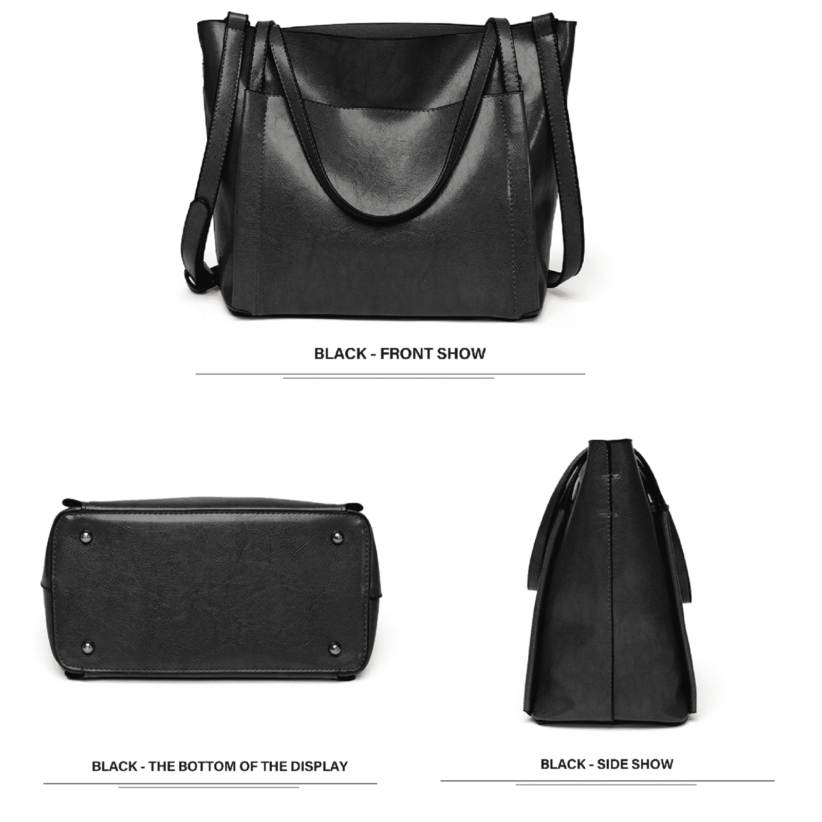 Women Leather Handbag Shoulder Crossbody Bag Tote Satchel Handbag for Christmas Gifts
