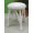 White, variant on Round Wicker Bathroom/Utility Stool, White Wash