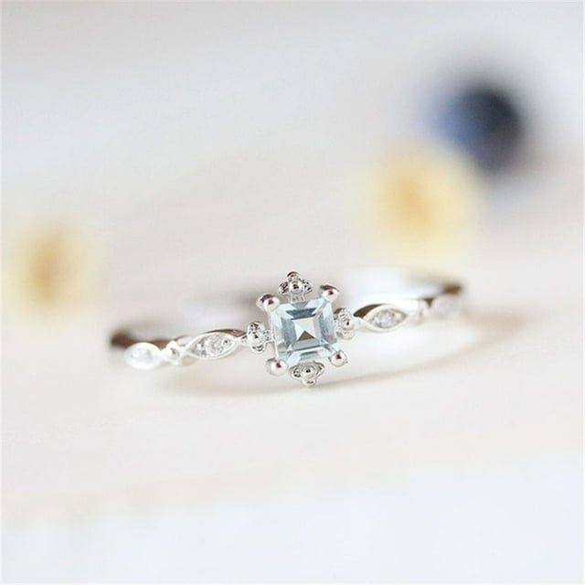 Anillos para mujer, regalos para mujer, anillo vintage de compromiso, boda, joyería
