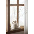 thumbnail image 4 of Bouclair White Ceramic Table Vase with Rope on Handles, 4 of 10