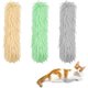 thumbnail image 1 of 3 piezas de juguete interactivo para dientes de gato con menta de gato y almohada arrugada de peluche para gatos de interior, gatitos, rasguños, masticación, rechinamiento de dientes (verde, 1 of 4