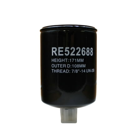 RAParts Replacement Fuel Filter RE522688 Fits John Deere Tractors 7710 7810 7820 7920  