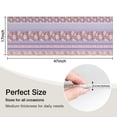 thumbnail image 5 of Purple Pioneer Flower Striped Pattern Kitchen Rug Mat,Kitchen Runner Rugs Non Skid Washable,Decorative Kitchen Floor Mats for Kitchen,Sink,Laundry,17"X47", 5 of 5