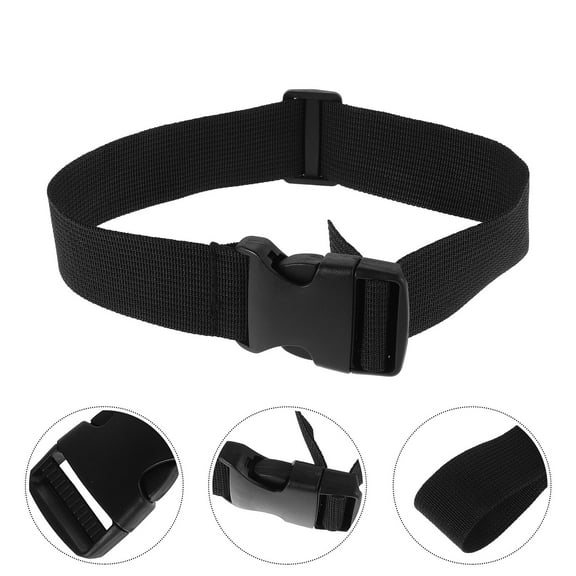 Masteelf Heavy Duty Adjustable Luggage Strap with Buckle Ideal for Securing Suitcase Outdoor Travel Essential