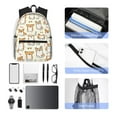 thumbnail image 4 of Balery Cartoon Corgi Mochila para Mujeres y Hombres, Mochila Ligera Casual para Viajes, Mochila Clásica Básica para la Universidad, 4 of 6