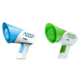 thumbnail image 1 of (2-Pack) Rinsvye Kids Megaphone Kids Voice Alphabet Bath Tub Letters Changer Toys Voice Changer Addition Math Facts Games Toys Role Play Toys Party Prank Toys Best for Boys and Girls (No Batteries), 1 of 4