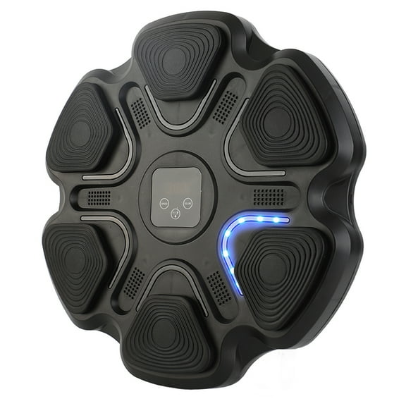 Training Smart Musical Boxing Machine With Gloves 9 Level Adjustable BT Wall Mounted Boxing Target With LED Light For Kids Adults