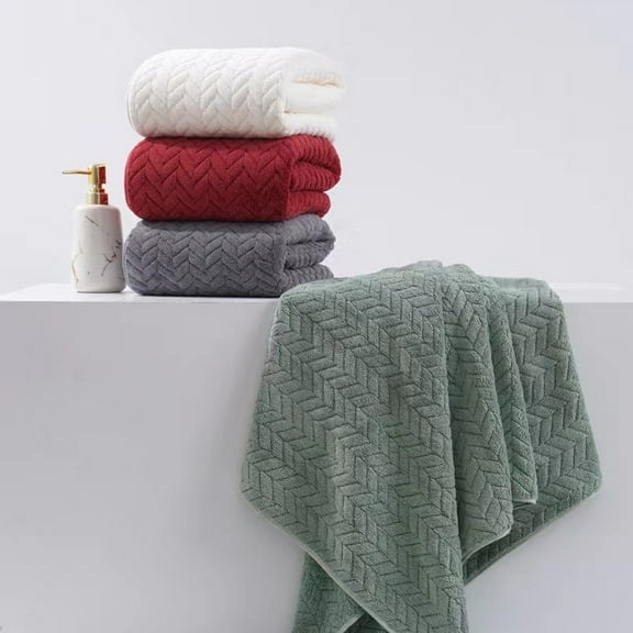 Dmlowu Bath Towels 28x55" Quicker Dry Towels Extra Soft Cotton Bathroom Towels Highly Absorbent Comfortable Hand Towels for School Hotel Home Gym Travel Camp Pool