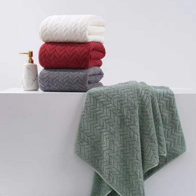 Jusqu'à 60 % de Réduction! Gspmoly Purs Serviette en Coton Absorbante pour Adultes Serviette de Visage en Coton Épais Compagnon Cadeau jusqu'à 60 % de Réduction