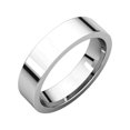 thumbnail image 1 of Platinum 5mm Flat Comfort Fit Band - Size 10.5, 1 of 9