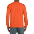 thumbnail image 5 of Gildan Mens Plain Crew Neck Ultra Cotton Long Sleeve T-Shirt, 5 of 5