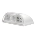 thumbnail image 3 of JeashCHAT Motion Sensor Night Light Door Lights Home Keyhole Infrared Wireless Auto Sensor Motion Detector LED Light lamp for Kitchen Hallway Stairway Silver, 3 of 6