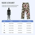 thumbnail image 4 of Lsque Leopard Dots Print Men's Pajama Pants, Lounge Pant - Comfortable Home Wear,Elastic Waistband, Stylish Design-Large, 4 of 9