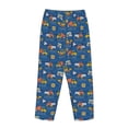 thumbnail image 5 of Goofa Construction Vehicles Printed Soft Pajama Pants for Women, Wide Leg Comfy Casual Lounge Yoga Pants-X-Large, 5 of 9