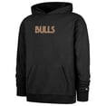 thumbnail image 2 of Men's '47 Black Chicago Bulls 2024/25 City Edition Double Crossover Foundation Pullover Hoodie, 2 of 3