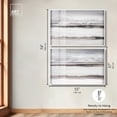 thumbnail image 5 of Neutral Luxe Abstract Pair Shadowbox Print Boho Wall Decor by Art Remedy, White Frame, 54 x 36, 5 of 6