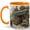 Orange, variant on Paris Book Street 11oz Ceramic Mug, French Bookshop Coffee Cup, Library Lover Gift