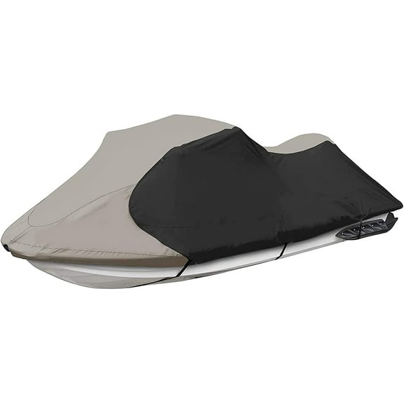 OTTULUR Trailerable Jet Ski Waterproof Marine Grade 600D Heavy Duty Polyester PWC Cover