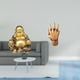 thumbnail image 2 of Escultura De Buda Sonriente Maitreya Con Manos Entrelazadas, Adorno De Mesa Feng Shui, Figuras Para Amantes De Las Almas Gemelas, Decoración De Aniversario, 2 of 8