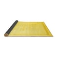 thumbnail image 2 of Ahgly Company Indoor Rectangle Solid Yellow Modern Area Rugs, 7' x 10', 2 of 4