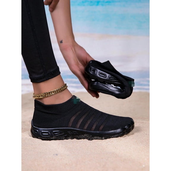 Unisex Aqua Shoes, Barefoot-Friendly, Quick Dry Outdoor Summer Sandals for Swimming, Diving & Wading, Non-Slip Soft Sole, Breathable Water Sports Footwear