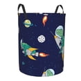 thumbnail image 2 of Daiia astronaut Dinosaur And Space Laundry Hamper With Handles Large Storage Basket/Toy Organizer/Dirty Clothes Collapsible Waterproof For College Dorms, Bedroom,Bathroom, 2 of 8
