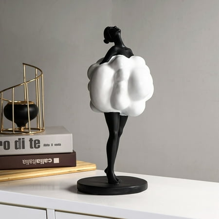 Modern Art Ballerina - Gold