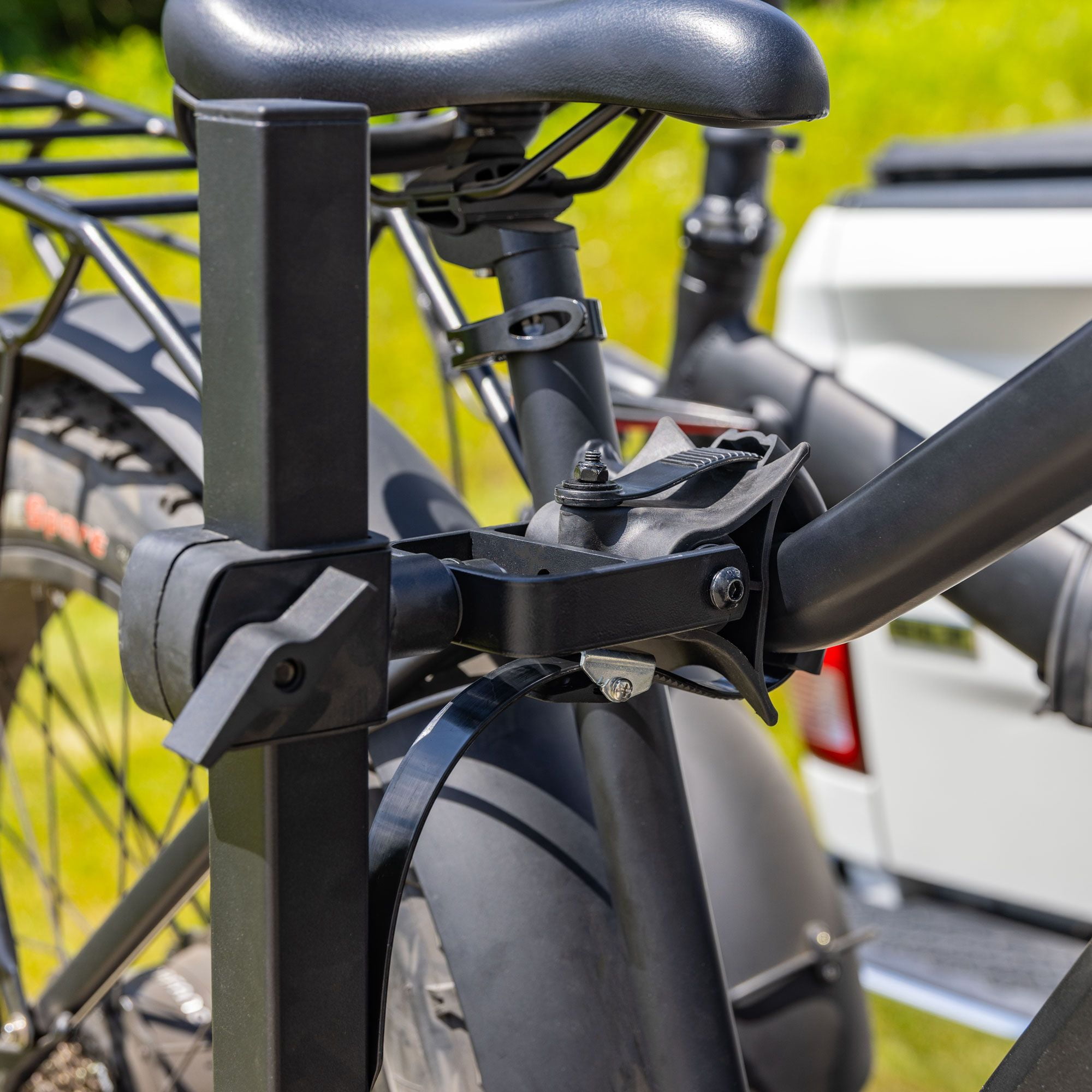 Elevate Outdoor EZ-Fold Platform Rack for E-bikes & Fat Tire Bikes – 2 Bike