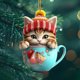 thumbnail image 5 of Uuiauoio 2024 Acrylic Christmas Pendant Ornament with Lanyard for Tree Car Home Holiday Party Decor, 5 of 8