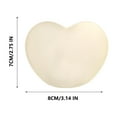 thumbnail image 3 of chaungfeng Heart Shaped Night Light, Mini Night Lamp for Girls Cute Aesthetic Bedroom Decor, Soft Glow Nightlight for Boys and Girls Room for Valentine's Day Gift, 3 of 7