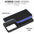 thumbnail image 4 of CoverON For Samsung Galaxy S21 Ultra 5G Phone Case, Slim Rugged Grip Hard Phone Cover, Blue, 4 of 9