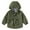 Green, variant on lnmuld Kids Coats Boys Lightweight Hooded Windbreaker Jacket for Outdoor Casual School Wear and Everyday Comfortable Youth Zipper Coat Solid Color Size:6-7 Years