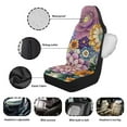 thumbnail image 6 of Binienty Mexico Car Seat Covers Front Seats Only Dahlia Floral Auto Side Air Bag Compatible Seat Covers for Women Girly Automotive Accessories, 6 of 8