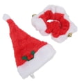 thumbnail image 4 of Sape Y Collares de Mascotas, Disfraz de NaviDad de Cálido Suave para Perros Pequeños para Gatos, 4 of 7