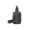 Grey, variant on Boovnll Crossbody Bag, Men's Leather Membrane Chest Bag Small Shoulder Backpack Water-Repellent Travel Backpack Crossbody Chest Bag Small Travel Backpack, Sling Bag for Men, Sling Bag