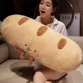 thumbnail image 5 of Almohada de peluche de pan de la vida Real, juguetes de peluche de Baguette francés, accesorios de fiesta de comida, cojín de decoración, regalo de cumpleaños para dormir202, 5 of 5