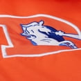 thumbnail image 4 of Men's Mitchell & Ness Orange/Royal Denver Broncos Tie Breaker Vintage Logo Lightweight Anorak Half-Zip Windbreaker, 4 of 5