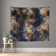 thumbnail image 2 of Balery Watercolor Snake Skin Pattern Tapestry 60x51 Inches - Large Wall Hanging Tapestry for Bedroom, Living Room, Dorm Decor - Artistic and Aesthetic Room Decor, 2 of 9