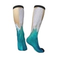thumbnail image 4 of Bingfone Compression Socks For Women And Men Long Socks For Running Athletic Cycling Nurse-Beach, 4 of 9