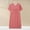 Orange#1, variant on Clearance! Horkkom Sleep Shirts for Women Crew Neck Solid Color Short Sleeve Nightgowns Loose Comfortable Nightgowns & Sleepshirts, Gifts for Women