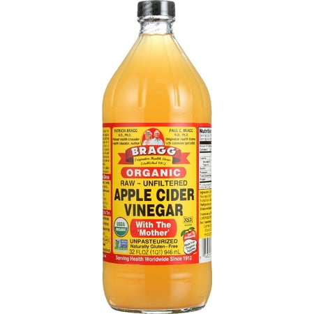 Bragg Organic Apple Cider Vinegar, Raw & Unfiltered, 32 Fl (Best Time To Take Apple Cider Vinegar And Honey)