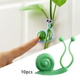 thumbnail image 4 of figatia 3x10Pcs Plant Climbing Wall Fixture Clips Snails for Fixing Plants Gardening Green, 4 of 6