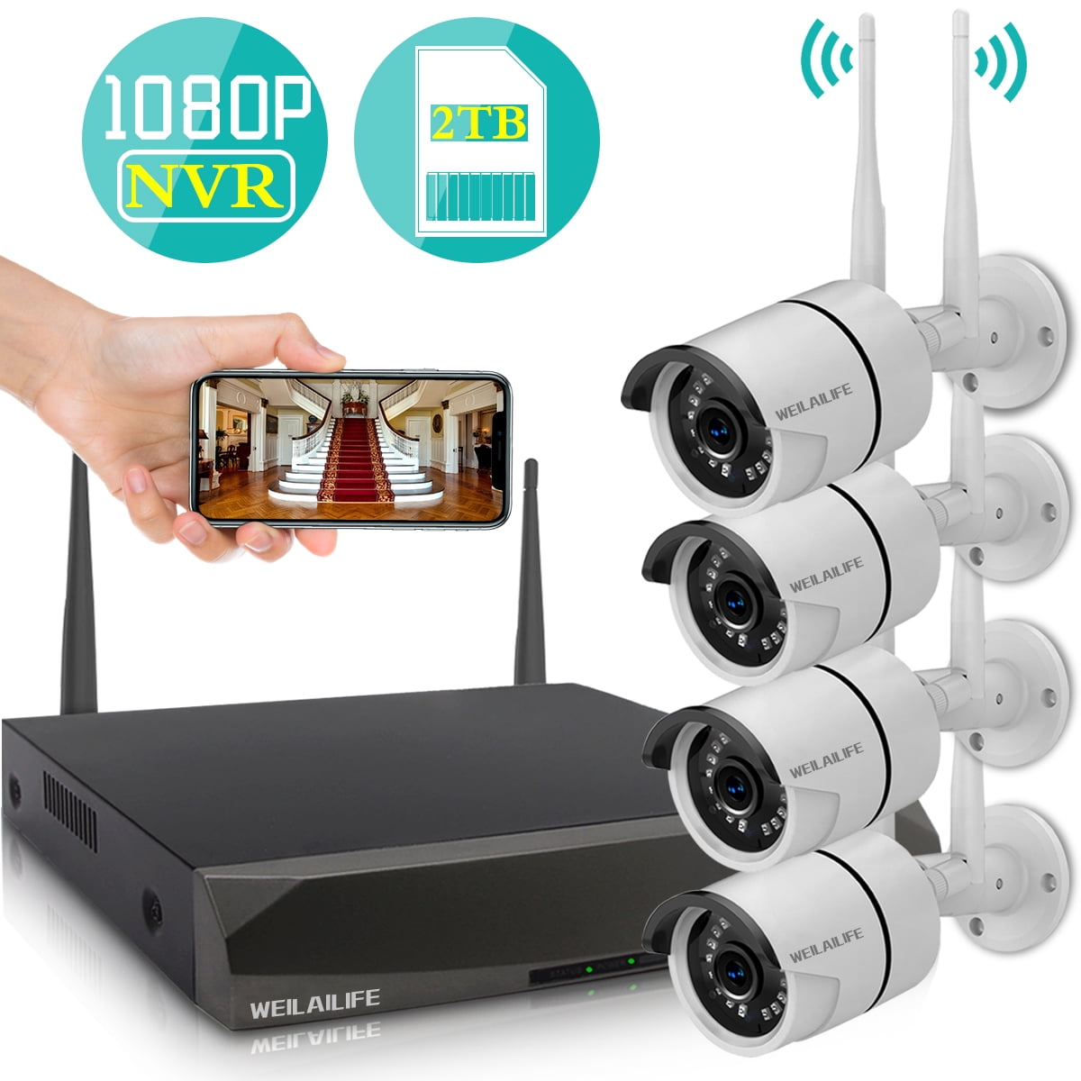 best outdoor wireless security camera system