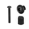 thumbnail image 4 of Uxcell M5x35mm Hex Socket Button Head Cap Bolts Screws Alloy Steel Black 50 Pack, 4 of 5