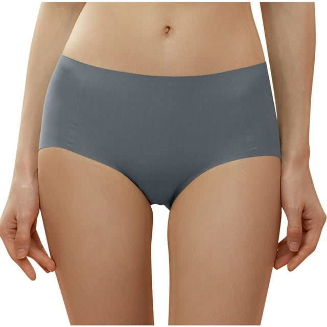 Erwazi Culotte Sans Couture pour Femmes en Soie Glacée Invisible Extensible Pack Bikini