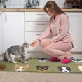 thumbnail image 3 of Dog Breeds Kitchen Rugs Sets Of 2,Anti Fatigue Kitchen Mat Rugs Non Slip Washable,Decorative Kitchen Floor Mats for Kitchen,Sink,Laundry,17"x30"+17"x47", 3 of 7