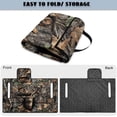 thumbnail image 4 of HUIACONG Camo Hunting Forest Golf Cart Seat Covers Easy to Install Anti-Slip Golf Cart Seat Covers Club Car Comfortable Portable Fit Most Cars EZGO Yamaha Club Car, 4 of 7