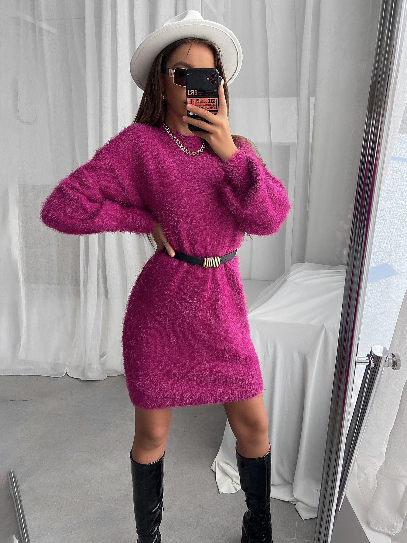 criss cross back sweater