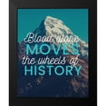 thumbnail image 2 of ArtsyQuotes 15x18 Black Modern Framed Museum Art Print Titled - Martin Luther Quote: Blood Alone, 2 of 5